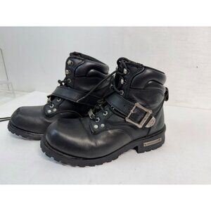 Milwaukee leather  Engineer Biker Boots size 8EEE--Preowned